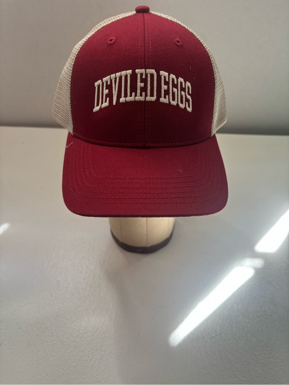 Life is Good Trucker hat Deviled Eggs